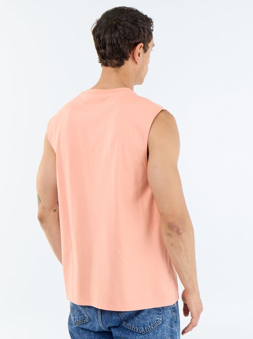 Camiseta de tirantes de algodón - Kiabi Camiseta de tirantes de algodón - Kiabi