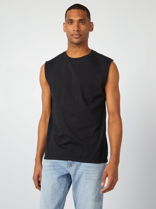Camiseta de tirantes de algodón - Kiabi