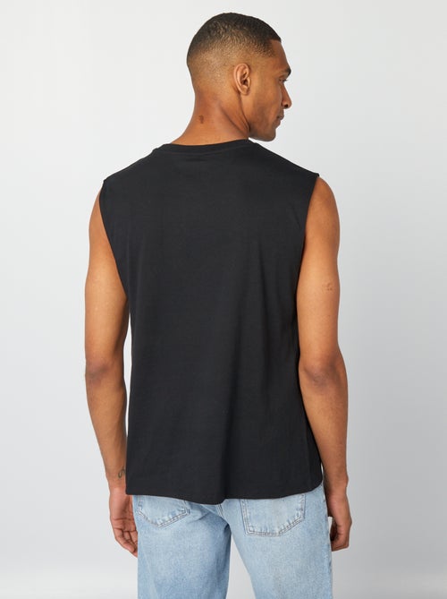 Camiseta de tirantes de algodón - Kiabi