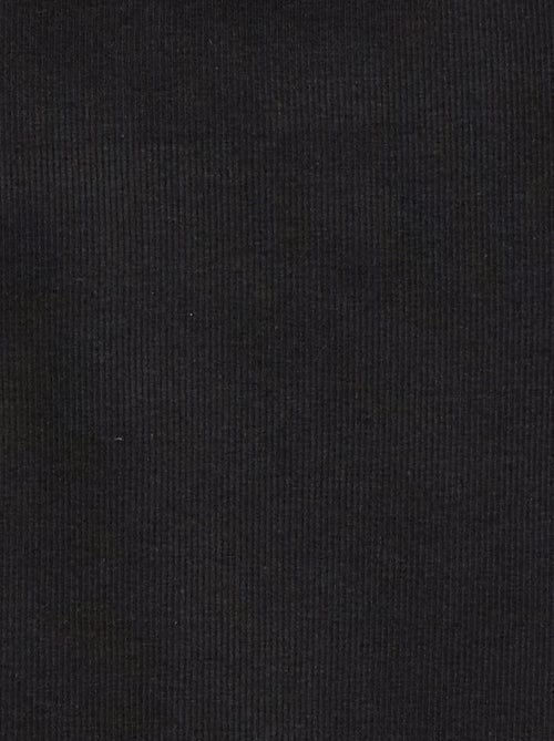 Camiseta de tirantes de canalé con cuello redondo - Kiabi