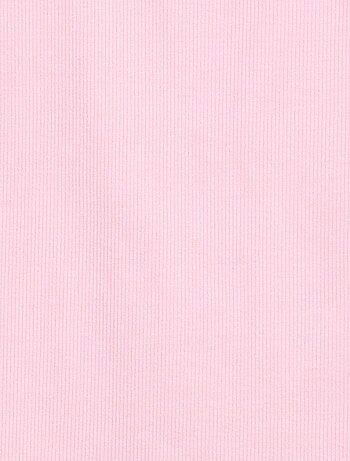 Camiseta de tirantes de canalé con cuello redondo