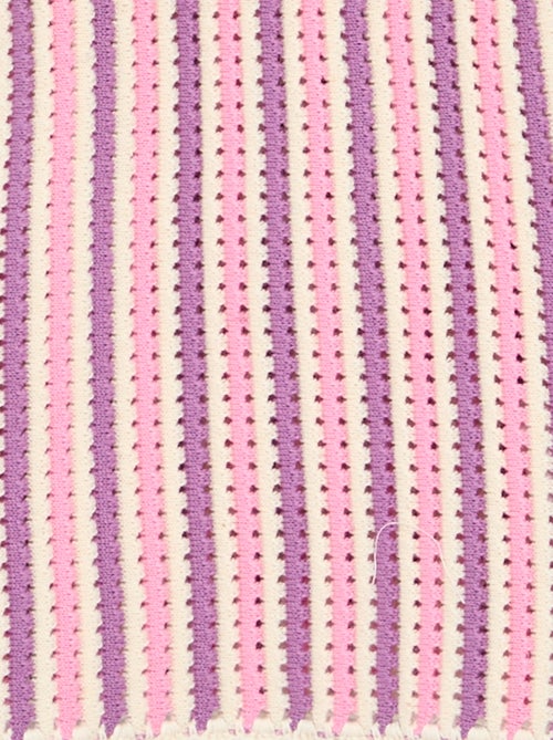 Camiseta de tirantes de crochet a rayas - Kiabi