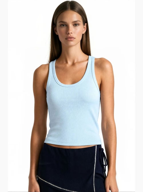 Camiseta de tirantes de modal y algodón acanalada busem - Kiabi