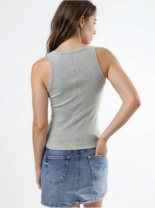 Camiseta de tirantes de modal y algodón acanalada busem - Kiabi