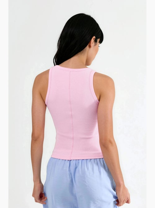 Camiseta de tirantes de modal y algodón acanalada busem - Kiabi