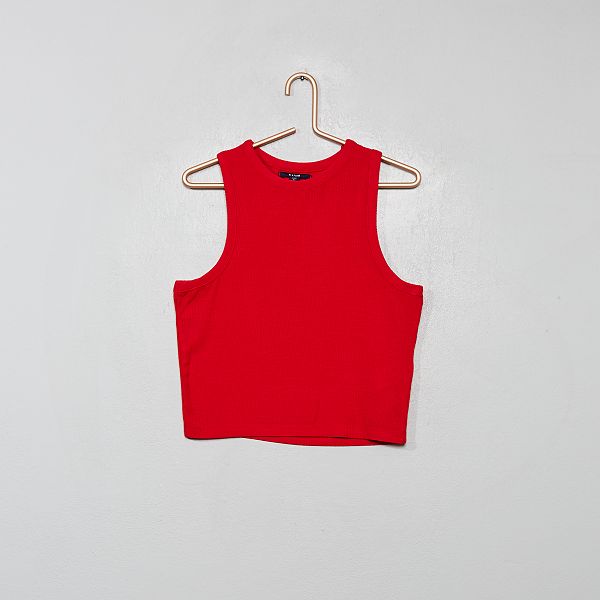 camiseta tirantes punto