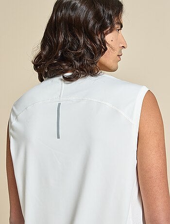 Camiseta de tirantes deportiva con malla en los laterales - (ekstract)