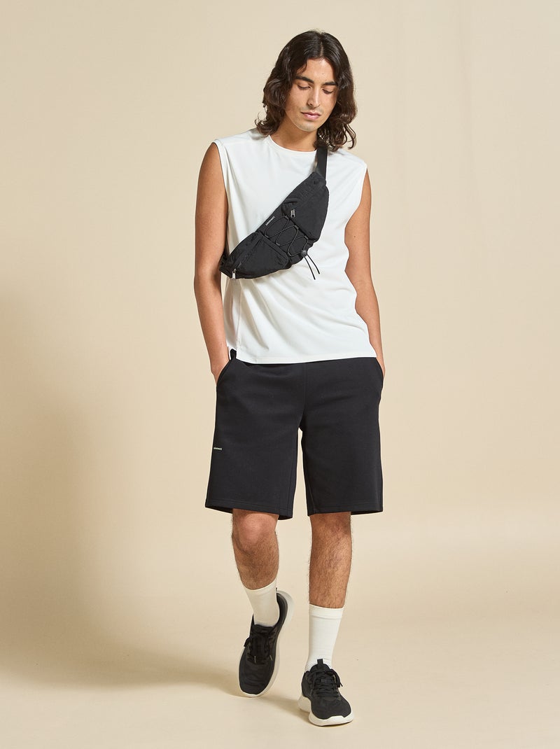 Camiseta de tirantes deportiva con malla en los laterales - (ekstract) Blanco - Kiabi