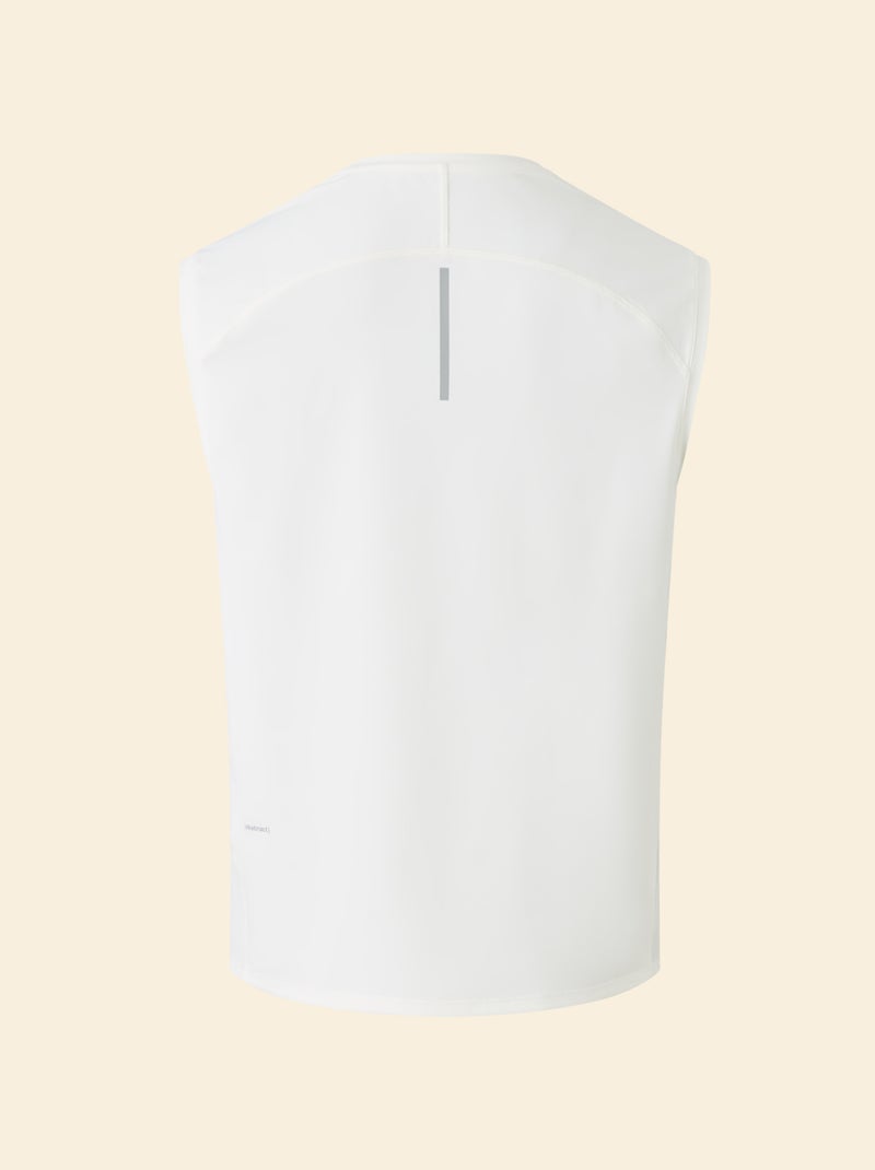Camiseta de tirantes deportiva con malla en los laterales - (ekstract) Blanco - Kiabi