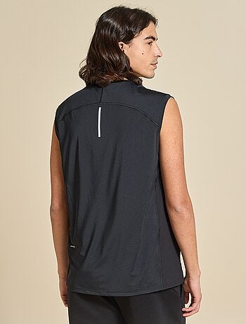 Camiseta de tirantes deportiva con malla en los laterales - (ekstract)