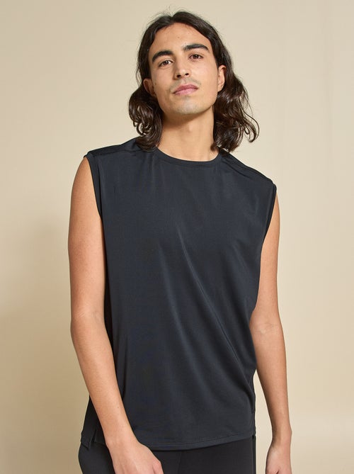 Camiseta de tirantes deportiva con malla en los laterales - (ekstract) - Kiabi