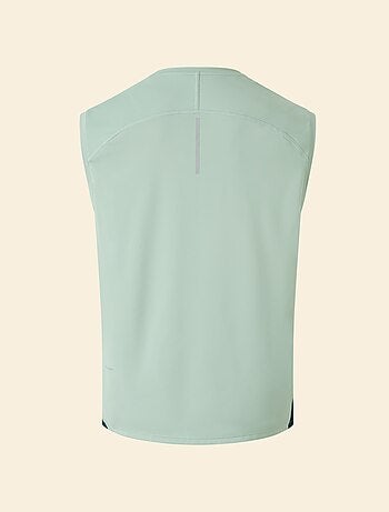 Camiseta de tirantes deportiva con malla en los laterales - (ekstract)