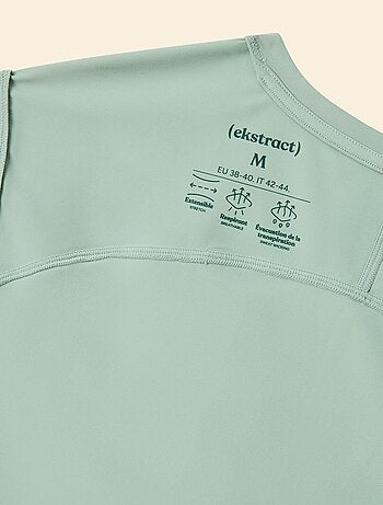 Camiseta de tirantes deportiva con malla en los laterales - (ekstract)