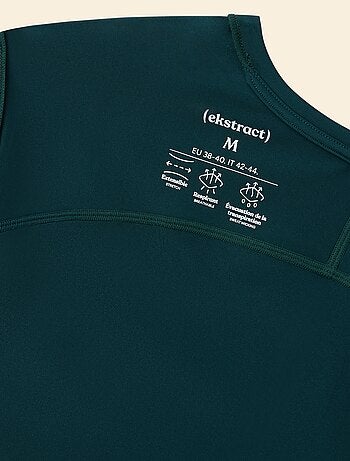 Camiseta de tirantes deportiva con malla en los laterales - (ekstract)