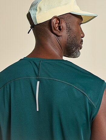 Camiseta de tirantes deportiva con malla en los laterales - (ekstract)