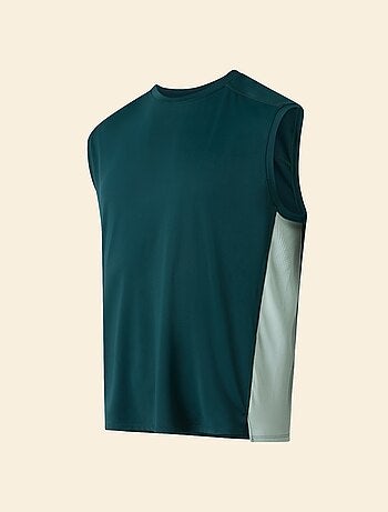 Camiseta de tirantes deportiva con malla en los laterales - (ekstract)