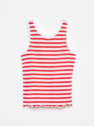 Camiseta de tirantes estampada