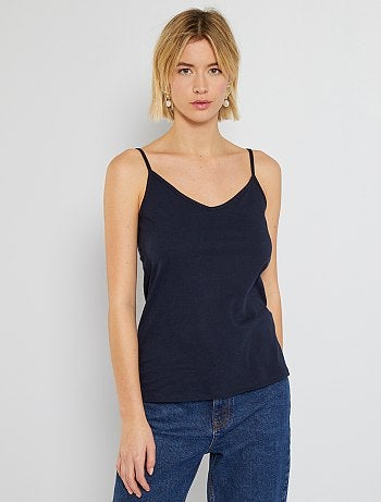 Camiseta de tirantes finos
