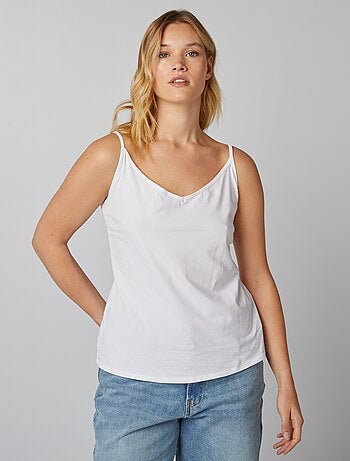 Camiseta de tirantes finos