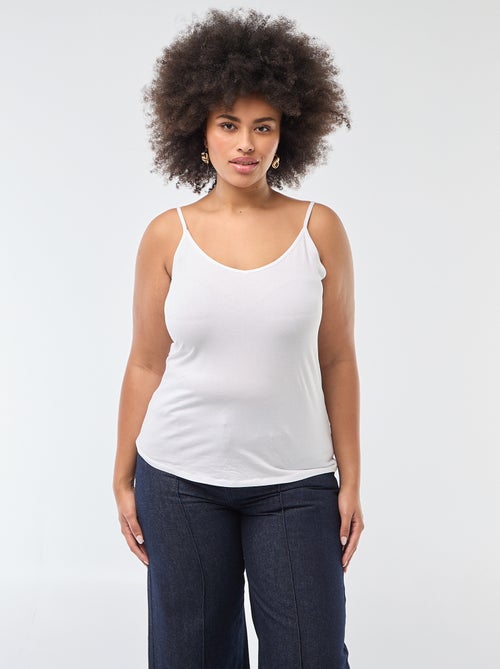 Camiseta de tirantes finos - Kiabi