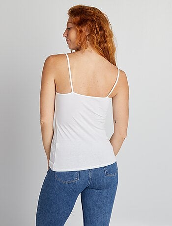 Camiseta de tirantes finos