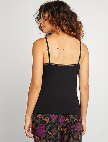 Camiseta de tirantes finos