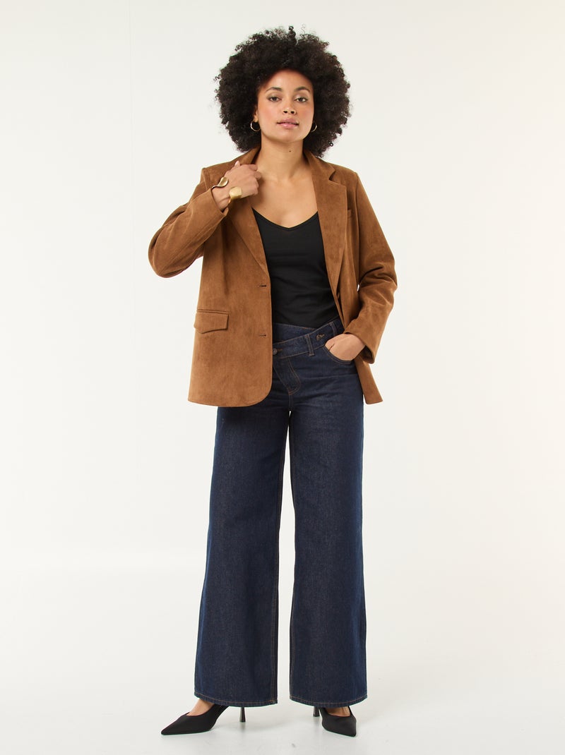 Camiseta de tirantes finos negro - Kiabi