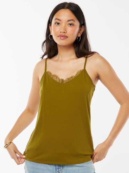 Camiseta de tirantes finos - Kiabi