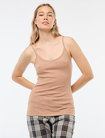 Camiseta de tirantes lisa termorreguladora
