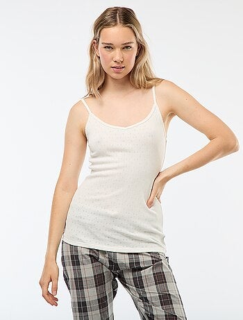 Camiseta de tirantes lisa termorreguladora