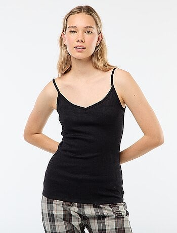 Camiseta de tirantes lisa termorreguladora
