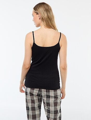 Camiseta de tirantes lisa termorreguladora