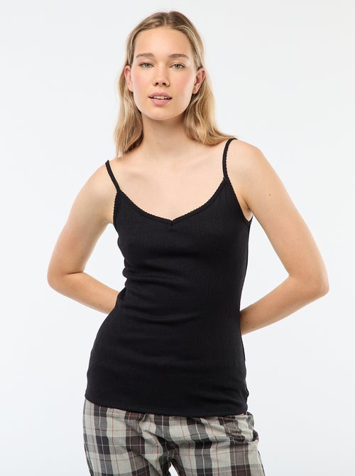 Camiseta de tirantes lisa termorreguladora - Kiabi