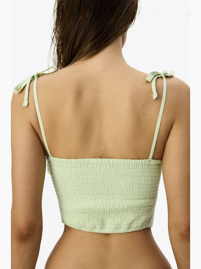 Camiseta de tirantes penti Verde menta - Kiabi