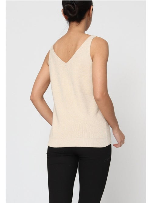 Camiseta de tirantes Strass Kebello - Kiabi Camiseta de tirantes Strass Kebello - Kiabi