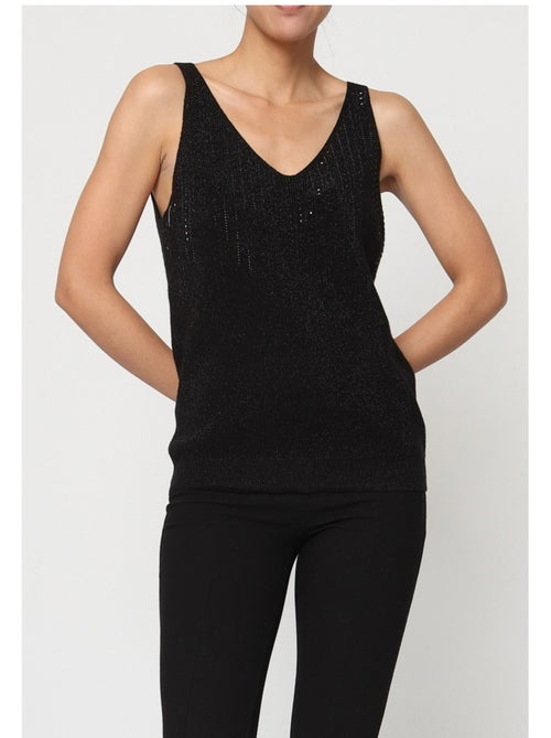 Camiseta de tirantes Strass Kebello - Kiabi Camiseta de tirantes Strass Kebello - Kiabi
