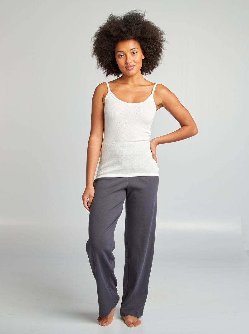 Camiseta de tirantes termorreguladora BLANCO - Kiabi