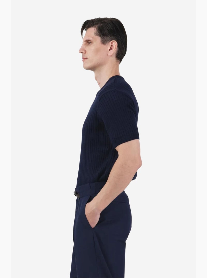 Camiseta de viscosa para hombre giesto Azul marino - Kiabi