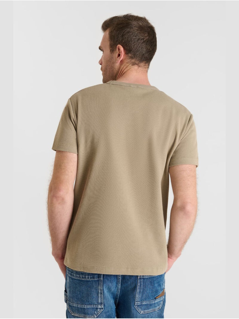 Camiseta de Zorel «Le Temps des Cerises» Beige - Kiabi
