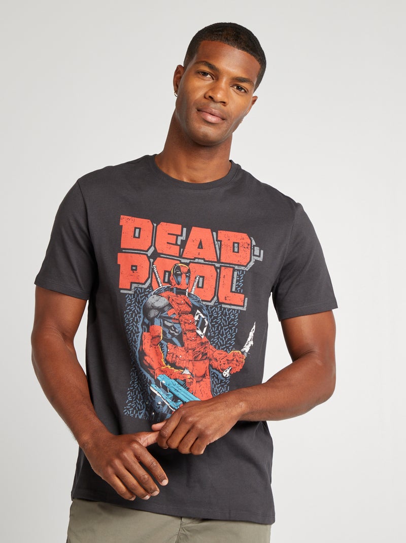 Camiseta 'Deadpool' GRIS - Kiabi