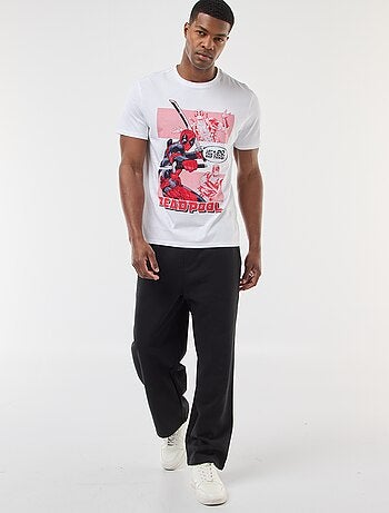 Camiseta 'Deadpool' 'Marvel' de manga corta
