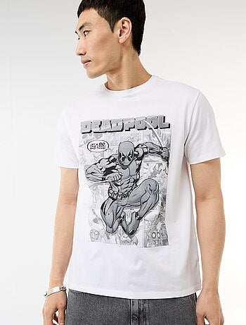 Camiseta 'Deadpool' 'Marvel' de manga corta