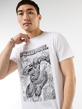 Camiseta 'Deadpool' 'Marvel' de manga corta