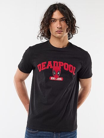Camiseta 'Deadpool' 'Marvel' de manga corta