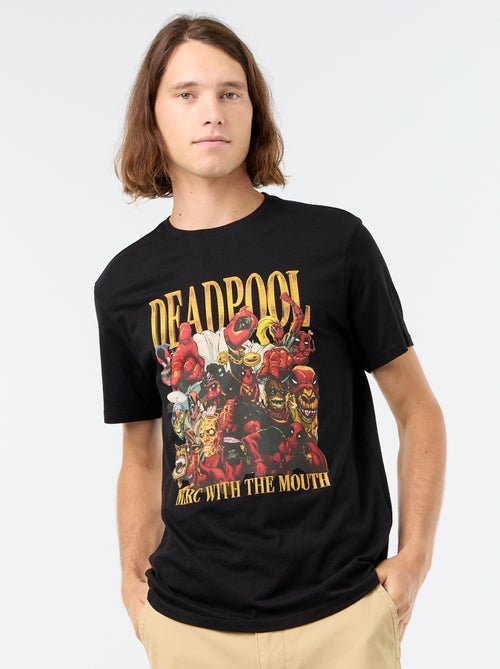 Camiseta 'Deadpool' 'Marvel' de manga corta - Kiabi Camiseta 'Deadpool' 'Marvel' de manga corta - Kiabi