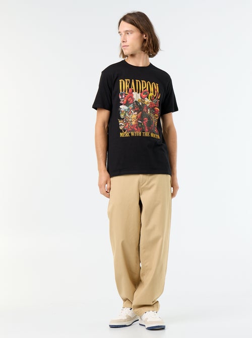 Camiseta 'Deadpool' 'Marvel' de manga corta - Kiabi Camiseta 'Deadpool' 'Marvel' de manga corta - Kiabi