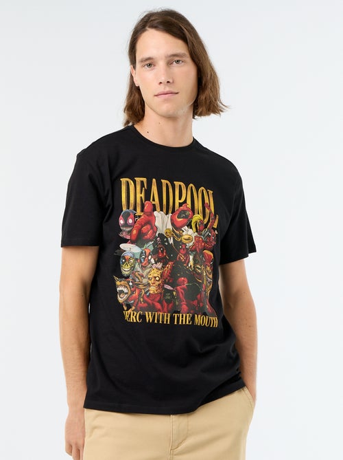 Camiseta 'Deadpool' 'Marvel' de manga corta - Kiabi Camiseta 'Deadpool' 'Marvel' de manga corta - Kiabi