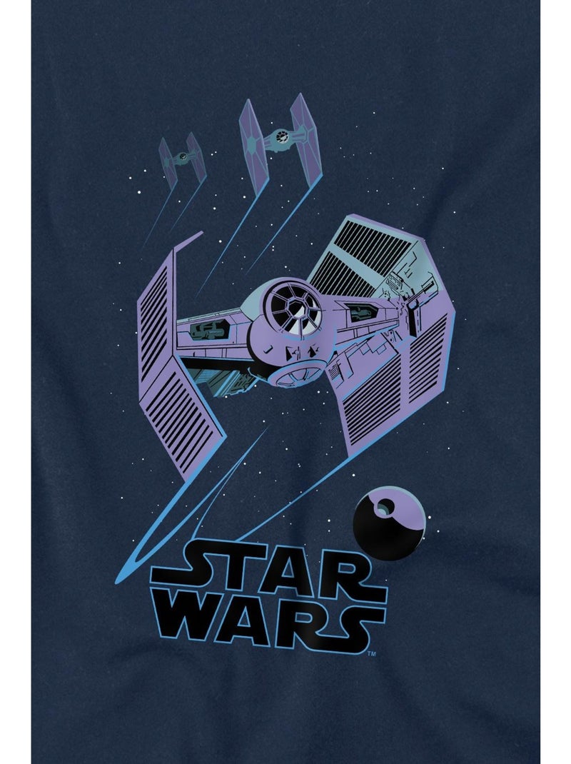 Camiseta death star defenders para niños/niñas - star wars Azul marino - Kiabi