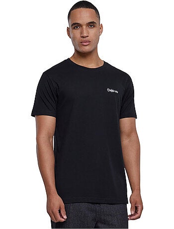 Camiseta deja vu diseño bordado para hombre - mister tee