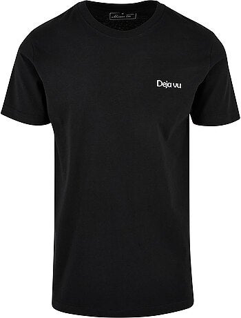 Camiseta deja vu diseño bordado para hombre - mister tee